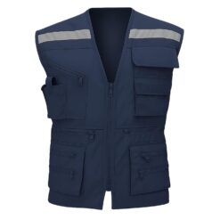 CHALECO GEÓLOGO POPLIN AZUL ACKERLAND