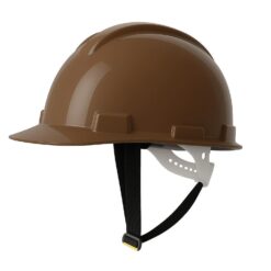 CASCO CAFÉ DRILO ARNÉS PLÁSTICO